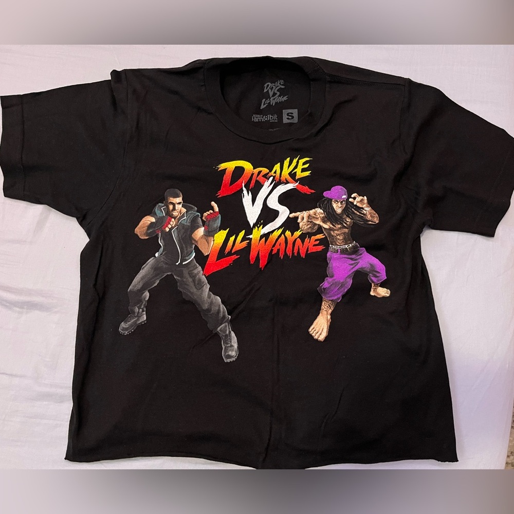 Rare Vintage 2014 Drake VS Lil Wayne Concert Shirt